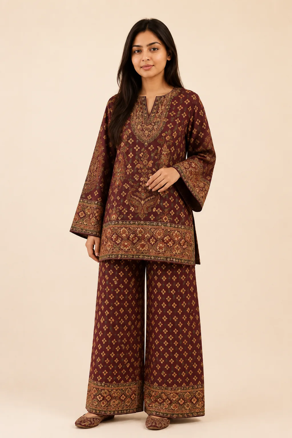DARYAA Co-ord Set - stitched view 1