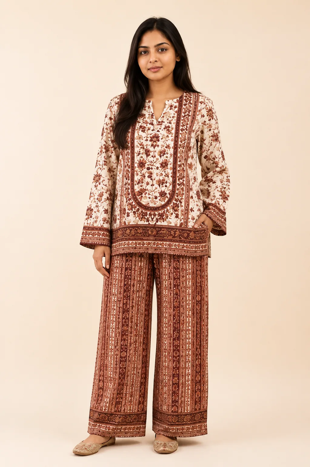 KESARA Co-ord Set - stitched view 1