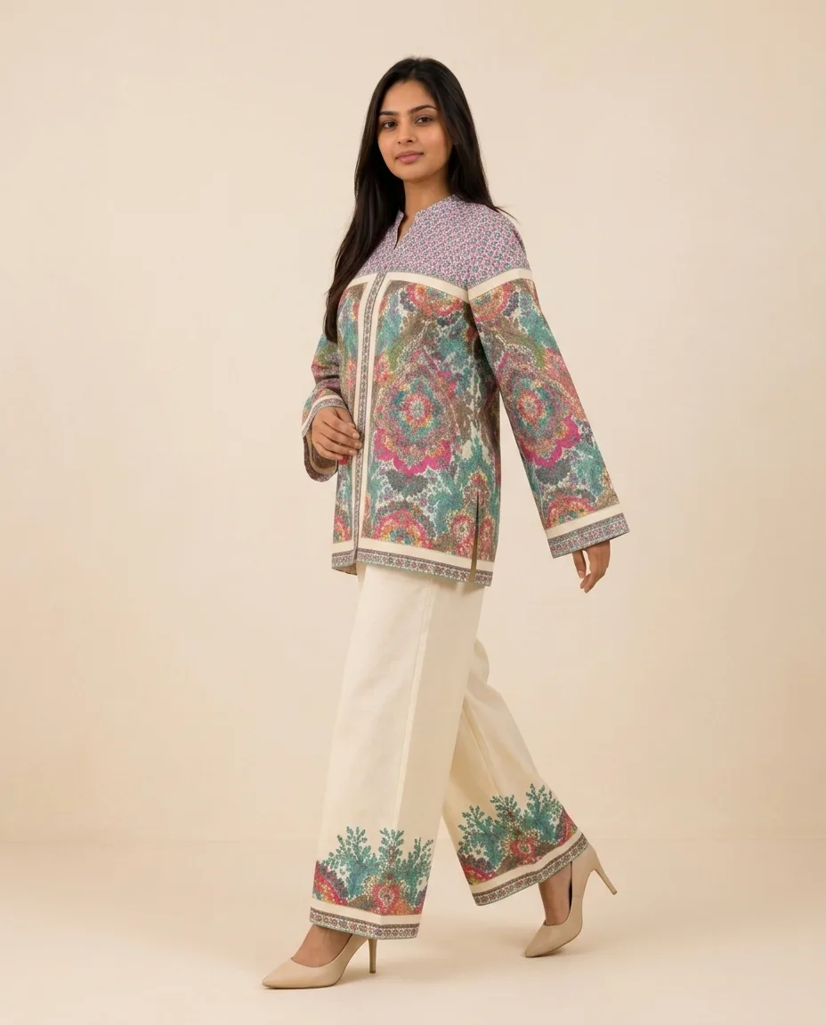 KIRMIZA Co-ord Set - stitched view 1