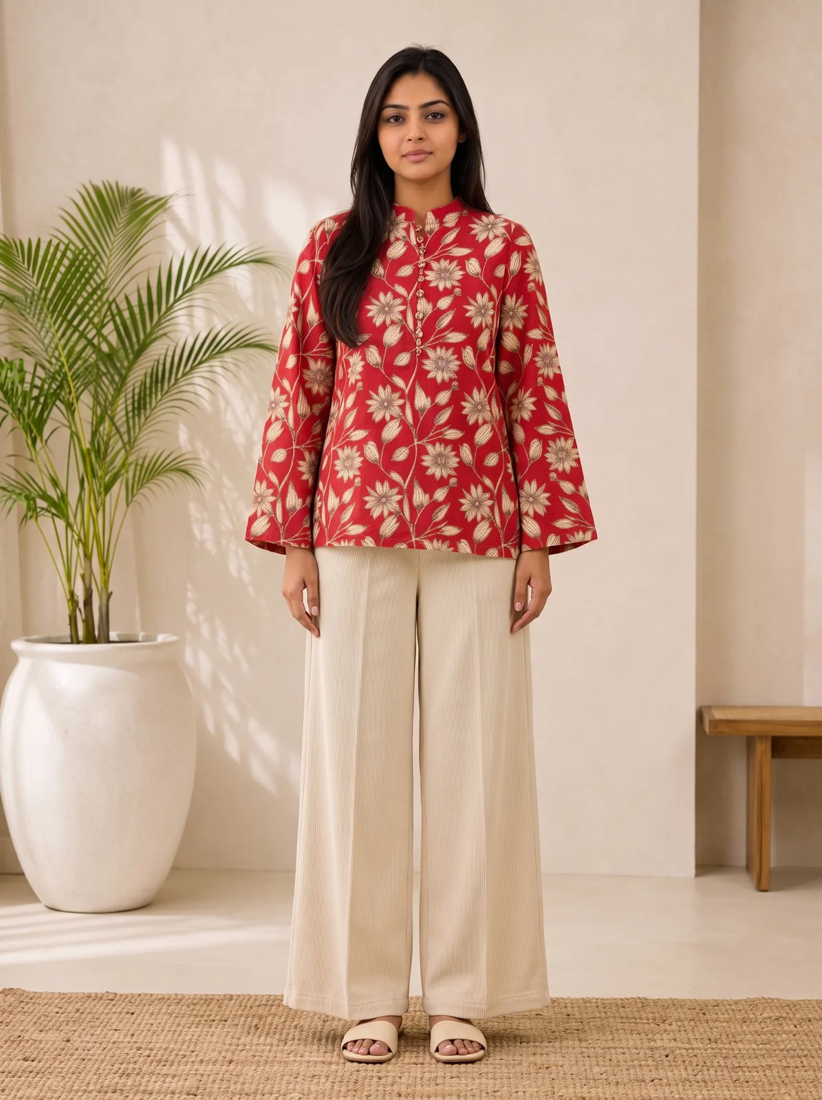 GULBAHAR Co-ord Set - stitched view 1